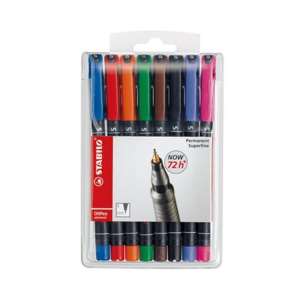Busta 8 Stabilo OHpen 841 permanente superfine